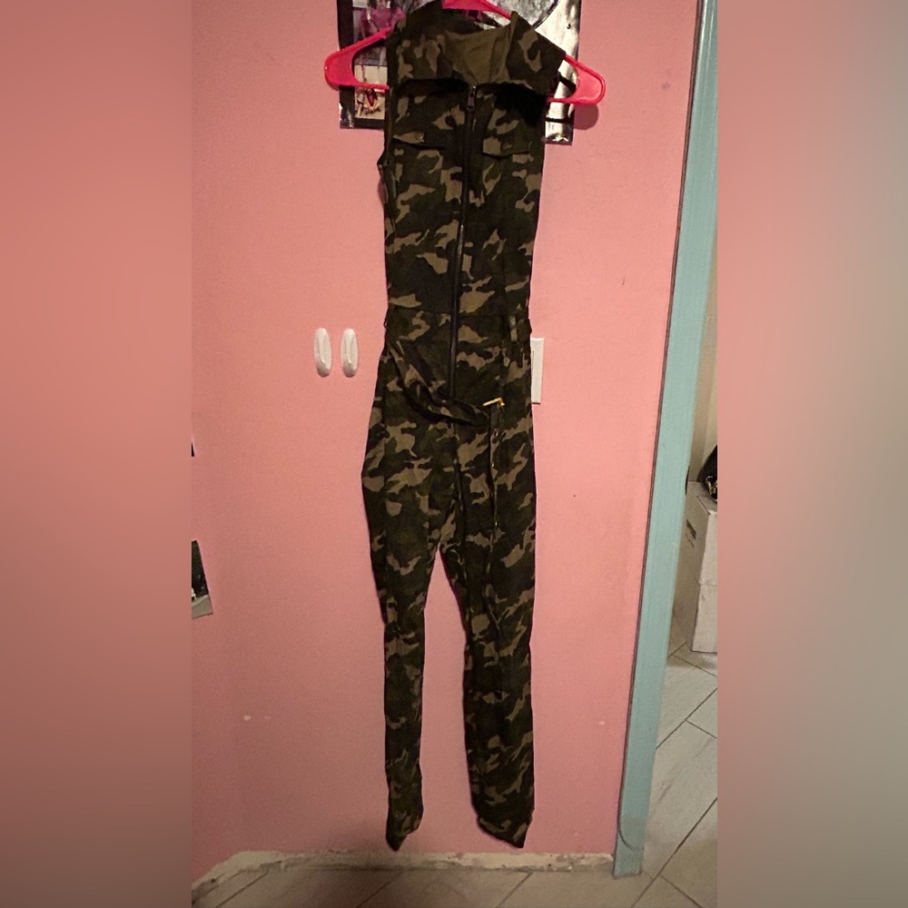 Dance army jumper with belt